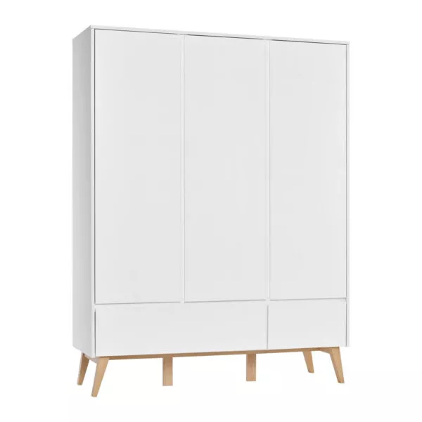 Swing - szafa 3-drzwiowa biała