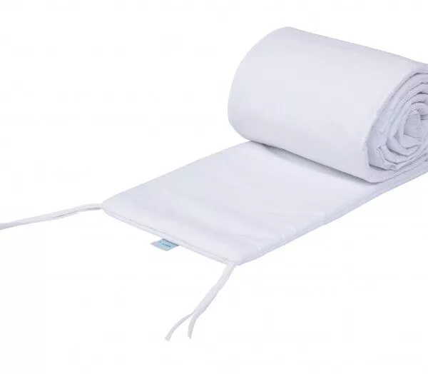 Łóżeczko dostawne 2w1 z osłonką SZARE