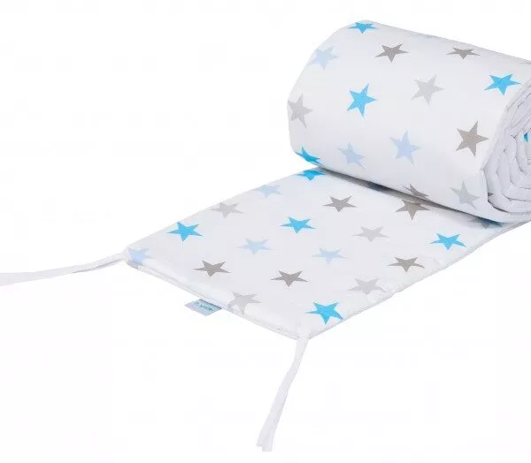 Łóżeczko dostawne 2w1 z osłonką SZARE