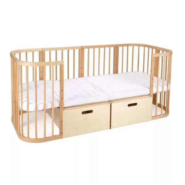 Szuflada do Łóżeczka 7w1 Natural– Wykorzystaj miejsce
