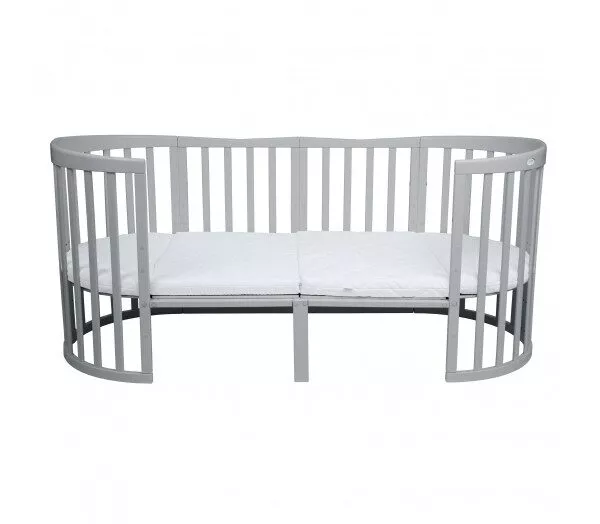 Rozszerzenie Do Łóżeczka Szare