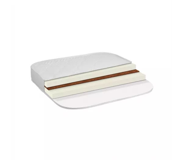 Materac z wkładką kokosową do łóżeczka 7w1 - duży