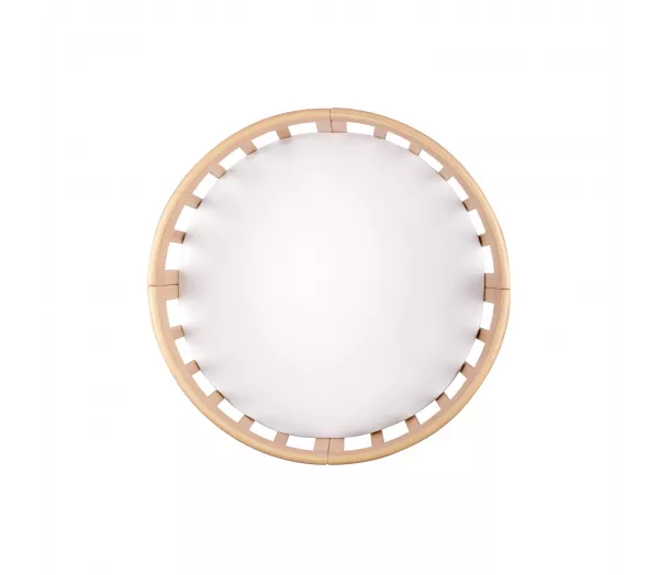 Nieprzemakalne prześcieradło do małego, owalnego łóżeczka 7w1