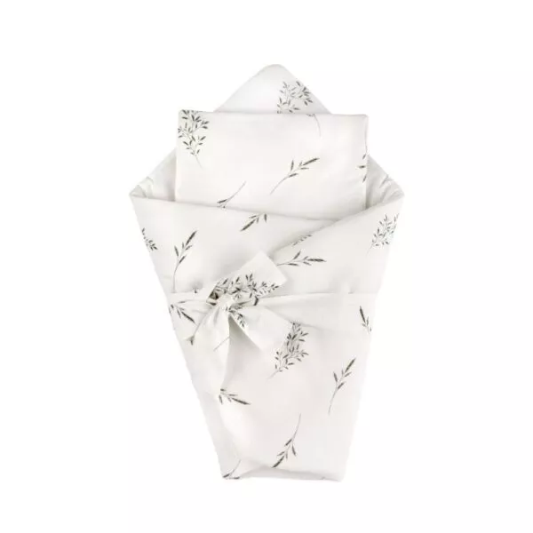 Pościel niemowlęca Rożek 2 w 1 Zielone gałązki