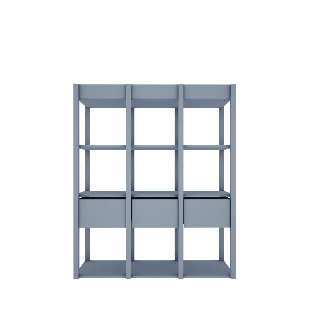 niebieski regał tweens