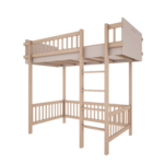 antresola kaszmir łóżko wysokie