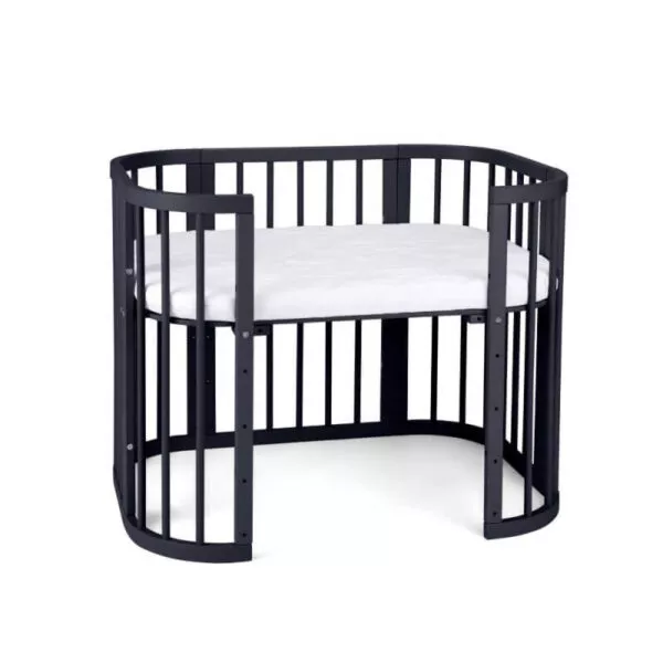 Łóżeczko Dziecięce 5w1 GRAFIT z Opcją Kołyski