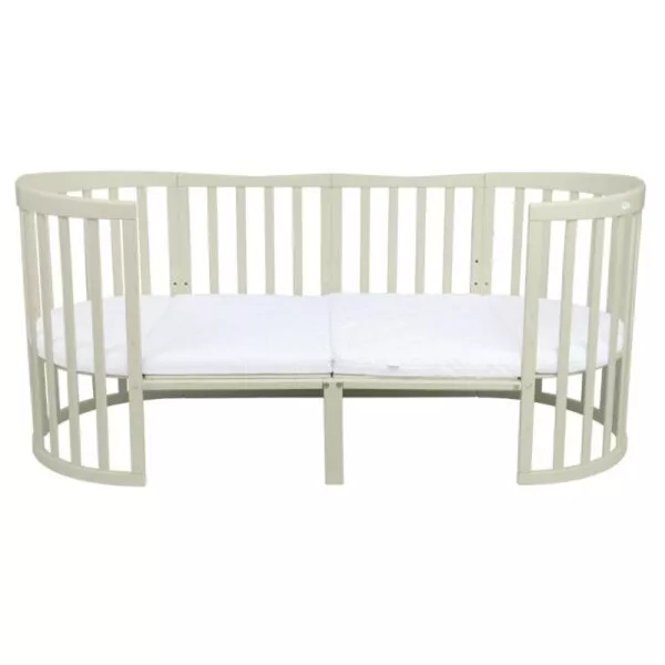 Rozszerzenie Junior Do Łóżeczka 7w1 Oliwkowe