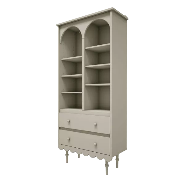 Regał wysoki oliwka – Babushka