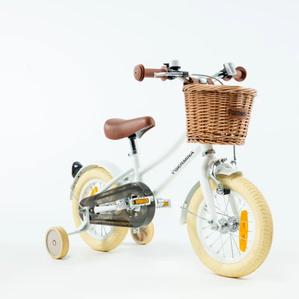 Rower Dziecięcy Vintage Germina z Koszykiem 12
