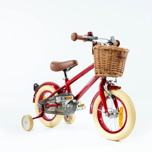 Rower Dziecięcy Vintage Germina z Koszykiem 12