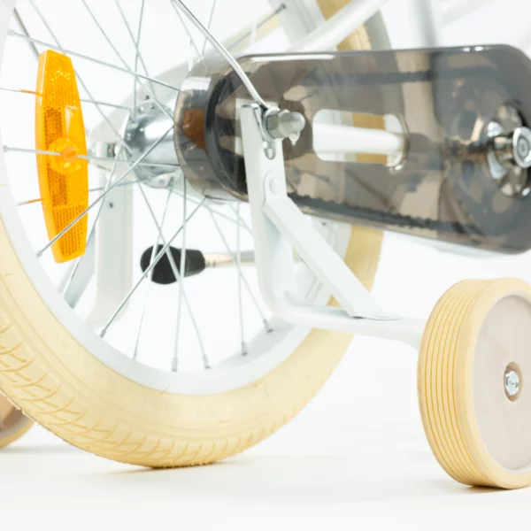 Rower Dziecięcy Vintage Germina z Koszykiem 16″ biały