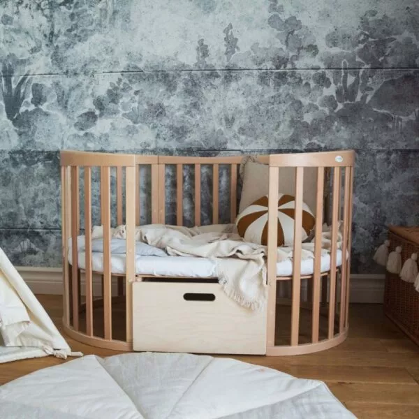 Prześcieradło bawełniane 123x73cm Owal Białe