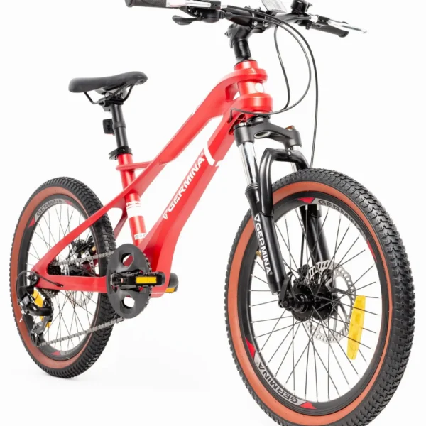Rower Dziecięcy Germina Sport Magnesium Czerwony 20″