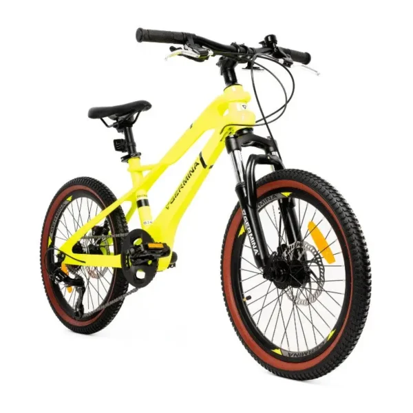 Rower Dziecięcy Germina Sport Magnesium Żółty 20″