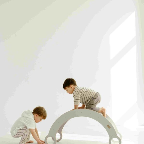 Bujak drewniany M Szary