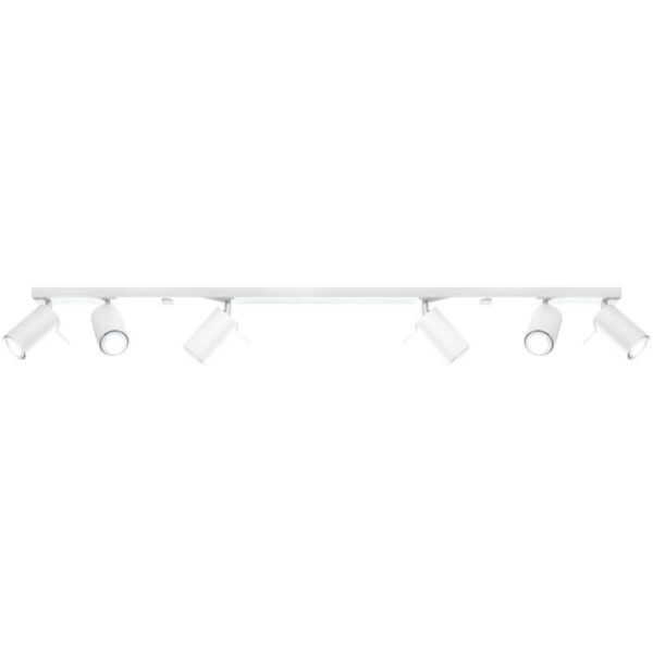 Plafon RING 6L biały