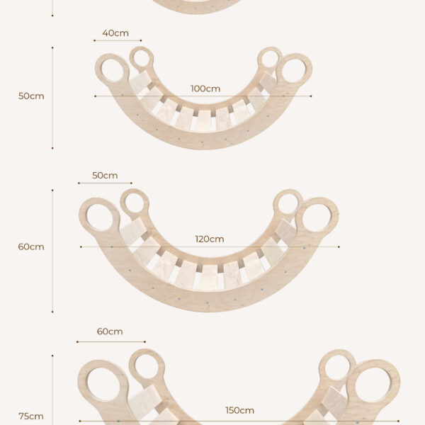 Bujak drewniany M Naturalny