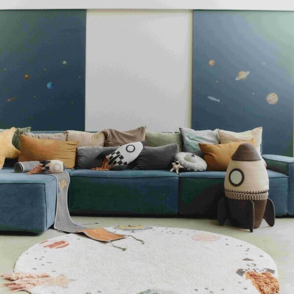 Dywan bawełniany Interstellar Journey Lorena Canals 140 Ø cm