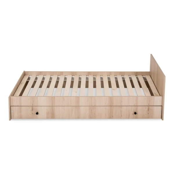 Łóżko Kompakt 3w1 z komodą w kolorze buk