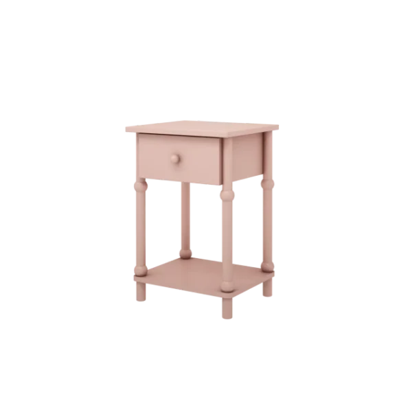 Szafka nocna Babushka róż – boho szafka do pokoju dziecka