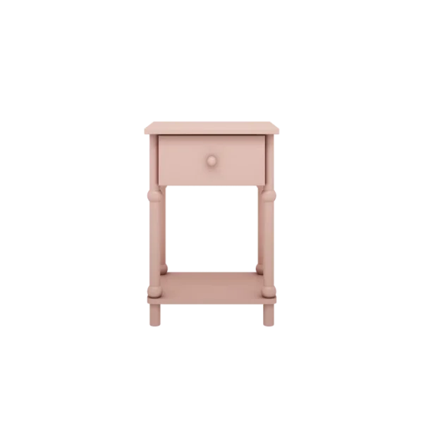 Szafka nocna Babushka róż – boho szafka do pokoju dziecka