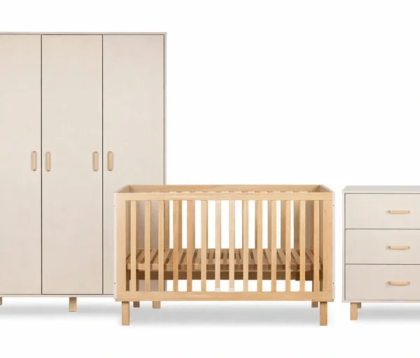 Zestaw mebli niemowlęcych LAURA szampan 3 elementy