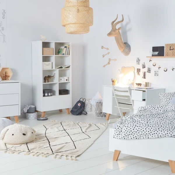 Łóżko ZARA białe 90x200 – dziecięce i młodzieżowe