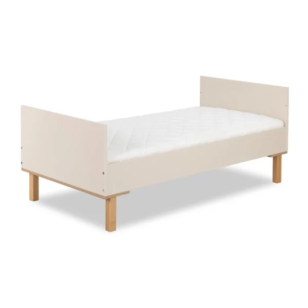 Łóżko młodzieżowe LAURA 160×80 szampan-buk