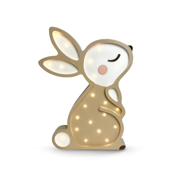 Lampka nocna Peekaboo - Króliczek beżowy