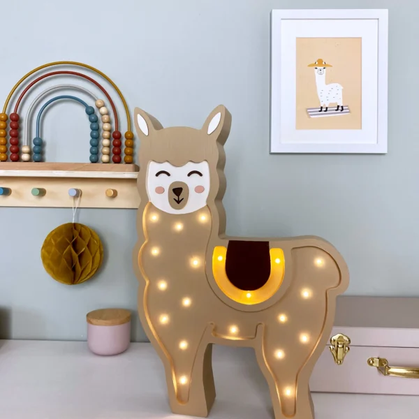 Lampka nocna Peekabo - Alpaka