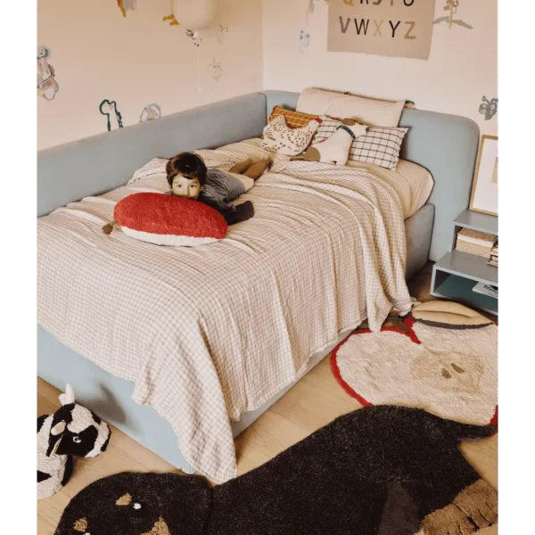 Dywan bawełniany dla dzieci Jack Pies 150 x 110 cm – Lorena Canals